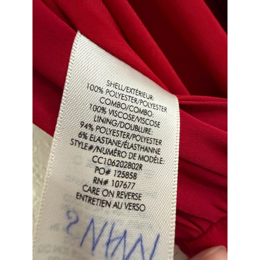 Alice+Olivia Sz 10 Halter Pant Jumpsuit in deep ruby - Picture 5 of 9